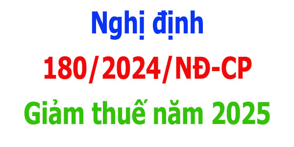 GIảm thuế giá trị gia tăng xuống 8% từ 01/01/2025 đến hết 30/6/2025