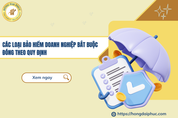 Các loại bảo hiểm doanh nghiệp bắt buộc đóng theo quy định