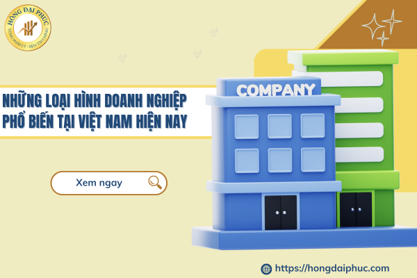 Những loại hình doanh nghiệp phổ biến tại Việt Nam hiện nay